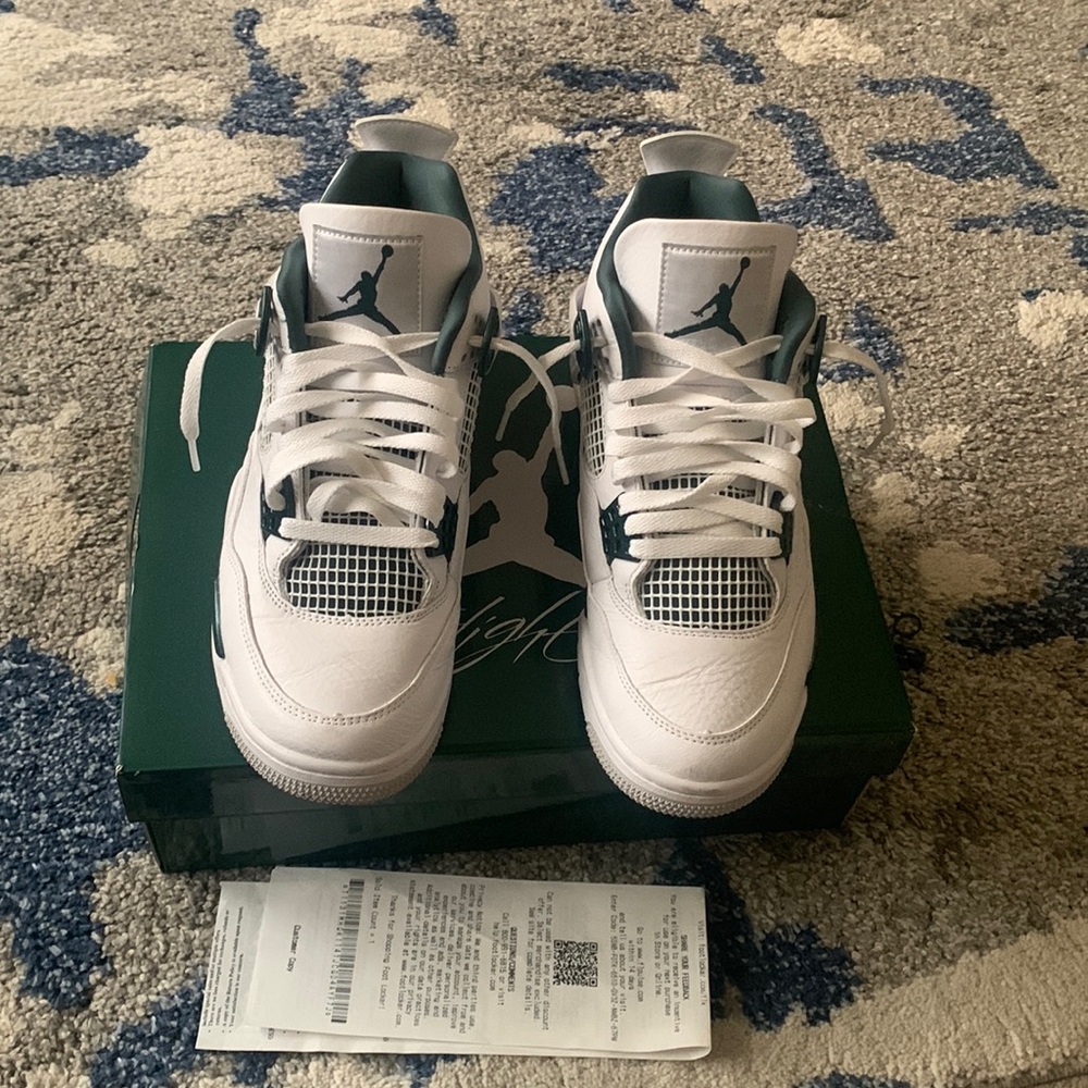 Retro 4 Jordan Oxidized Green. Great Condition.